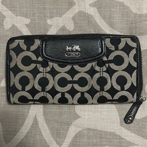 Black Coach wallet